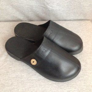 Black mules women's size 9